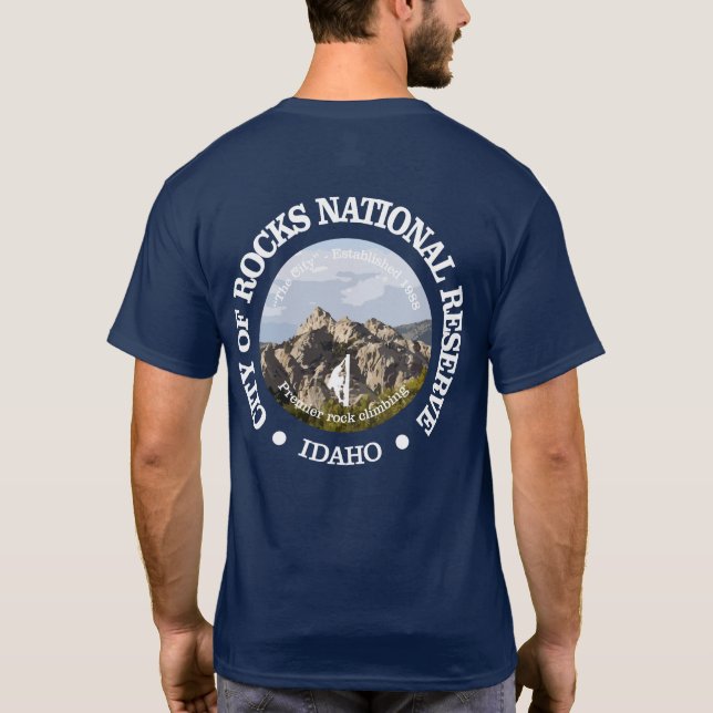 T-shirt Ville de Rocks NR (Dos)