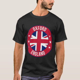 T-Shirt Ville d'Oxford, Angleterre   Voyage & Vill