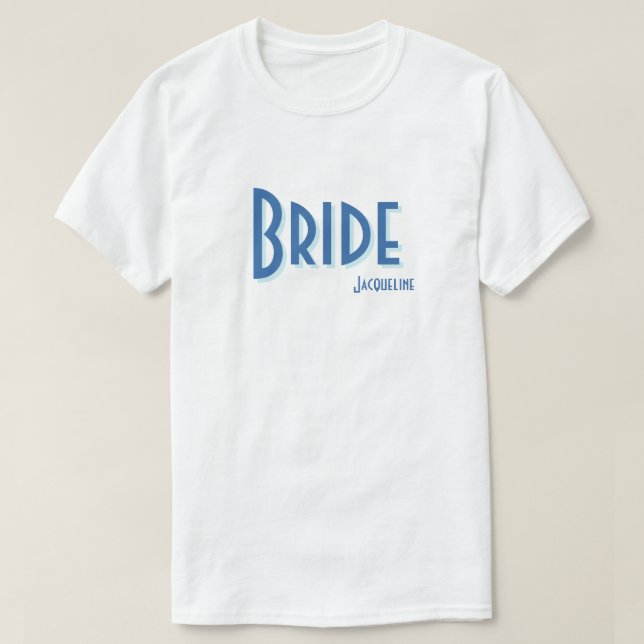 T-shirt Ville Épouse chic (Design devant)