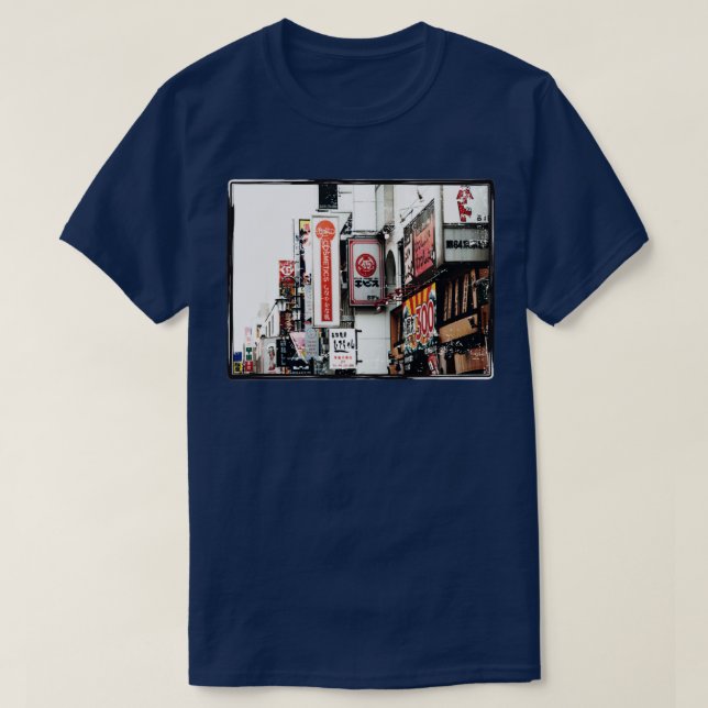 T-shirt Ville japonaise (Design devant)