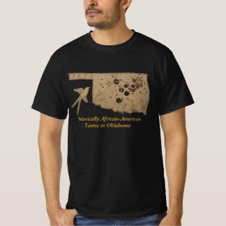 T-shirt Villes historiquement afro-américaines en Oklahoma