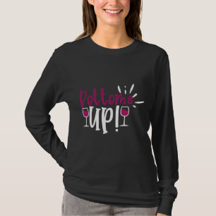 T-shirt Vin Boire Vin Cave En Bas