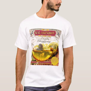 T-shirt Vin chardonnay de kalachnikov d'AK-47