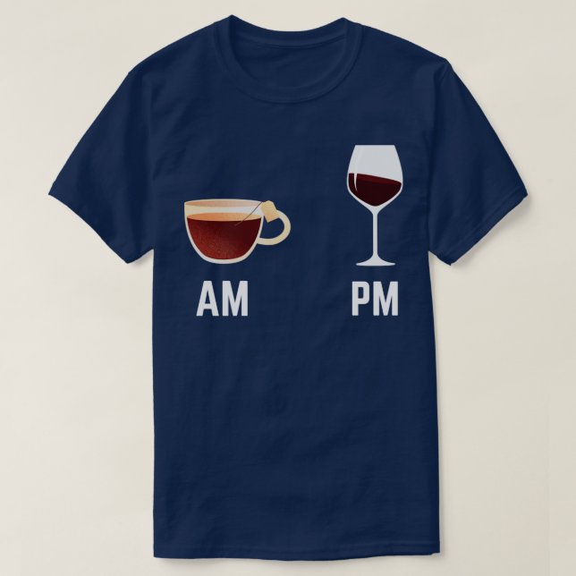 T-shirt Vin d'après-midi (Design devant)