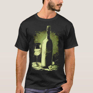 T-shirt Vin Dégustation Vin Amateur Vin Boire Boisson Tire