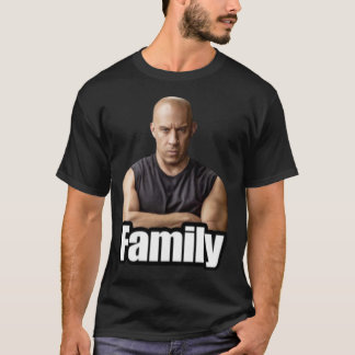 T-shirt Vin Diesel FAMILY MEME boy