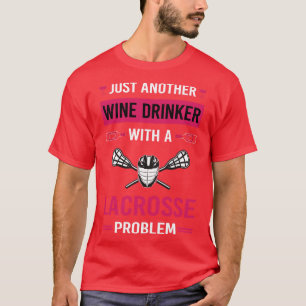 T-shirt Vin Drinker Lacrosse