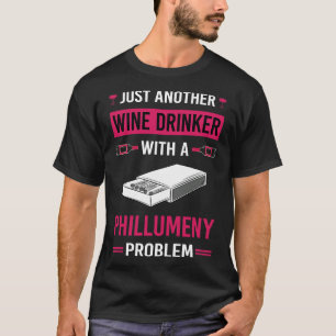 T-shirt Vin Drinker Phillumeny Phillumenism Matchbox Matc