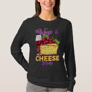 T-shirt Vin & Fromage S'il vous plaît Vin Drinker Sommelie