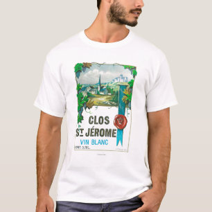 T-shirt Vin LabelEurope de St Jermoe de Clos