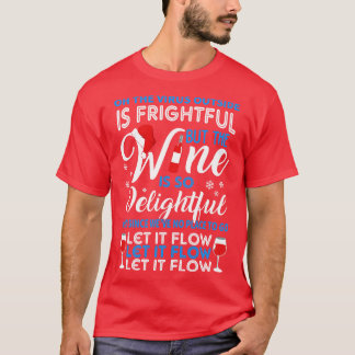 T-shirt Vin Noël Funny Vin Amant Noël Cadeau 5