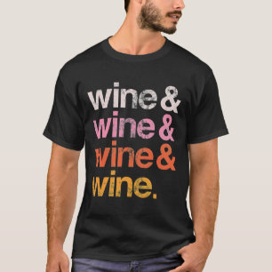 T-shirt Vin Rose À L'Aspect Porté Parfait Pour Les Ventila
