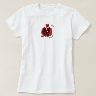 T-shirt Vin rouge grenade esthétique frais été