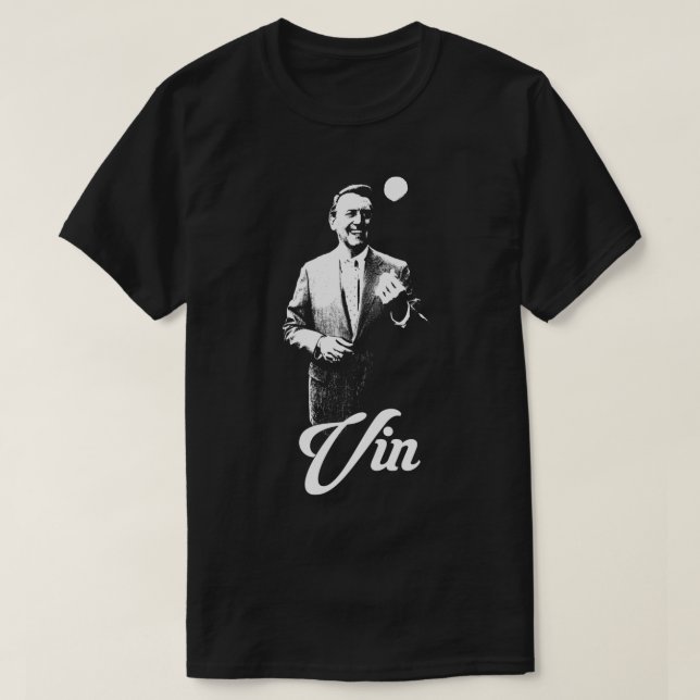 T-shirt Vin Scully La voix de LA (Design devant)
