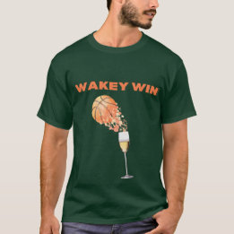 T-shirt vin Wakey