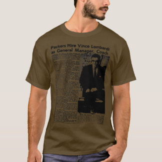 T-shirt Vince A Embauché Comme Entraîneur