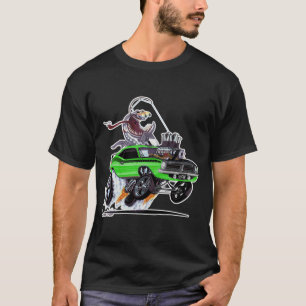 T-shirt Vince Crains High Octane Art, 1970 AAR 'cuda