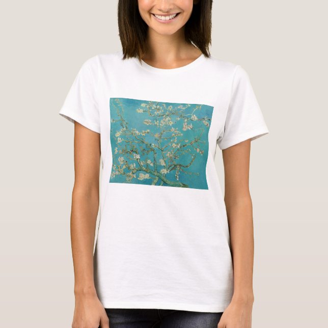 T-shirt Vincent Van Gogh, Almond Blossom, Amandelbloesem (Devant)
