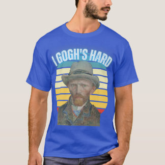 T-shirt Vincent Van Gogh Art Retro Sunset Impressionnisme 