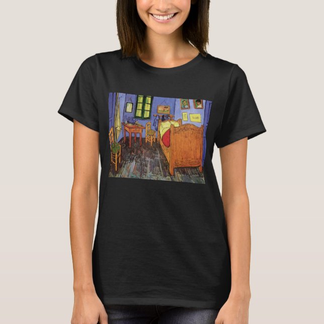 T-shirt Vincent van Gogh - Chambre de Vincent à Arles (Devant)
