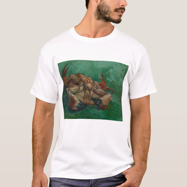 T-shirt Vincent Van Gogh, Crabe sur son dos (Devant)