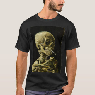 T-shirt Vincent van Gogh Head of a Skeleton with a Burning