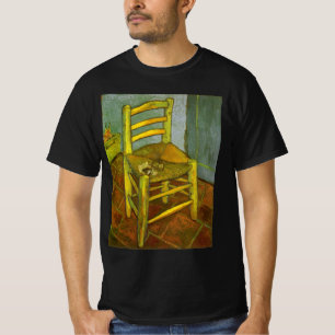 T-shirt Vincent van Gogh - La chaise de Vincent avec sa pi