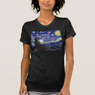 T-shirt Vincent Van Gogh - La Nuit étoilée Beaux-Arts