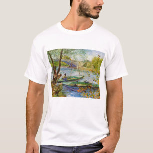 T-shirt Vincent Van Gogh, La pêche au printemps