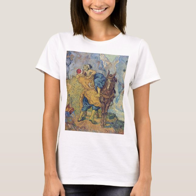 T-shirt Vincent Van Gogh - Le bon samaritain (Devant)