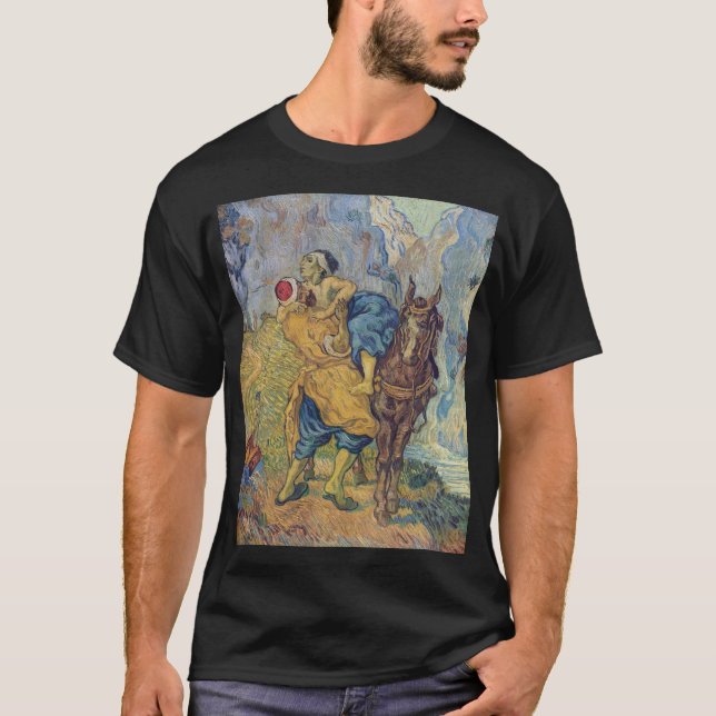 T-shirt Vincent Van Gogh - Le bon samaritain (Devant)