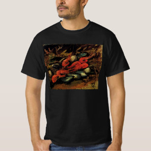 T-shirt Vincent van Gogh - Nature morte Moules et Crevette