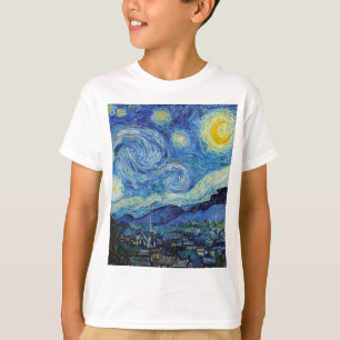 T-shirt Vincent Van Gogh Nuit d'art Vintage