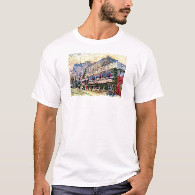 T-shirt Vincent Van Gogh - Restaurant De La Sirene (Devant)