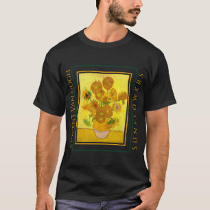 T-SHIRT VINCENT VAN GOGH SUNFLOWERS