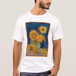 T-shirt Vincent Van Gogh - Sunflowers, 2e version
