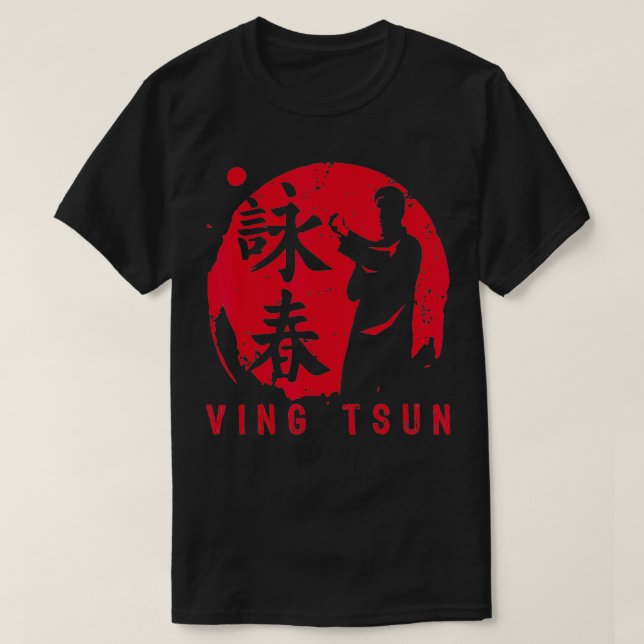 T-shirt Ving Tsun Kung Fu Martial Arts (Design devant)