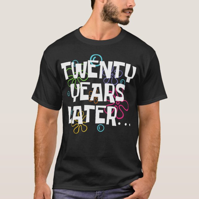 T-shirt Vingt Ans Plus Tard Amusant 20 Ans 20E Anniversair (Devant)