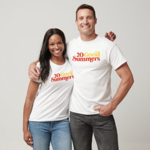 T-shirt Vingt Bons Étés: Blanc