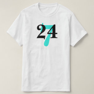 T-shirt Vingt-quatre sept 247