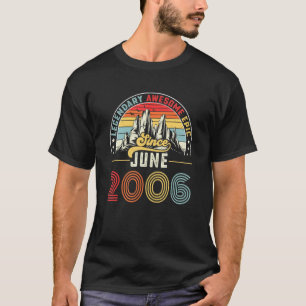 T-shirt Vintage 16ème anniversaire Légende Epic stupéfiant