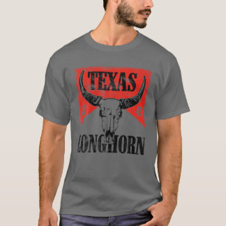 T-shirt Vintage 1845 Texas Longhorn Pride Cowboy Et Rodeo