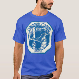 T-shirt Vintage 1930 Carlsbad Caverns National Park Travel