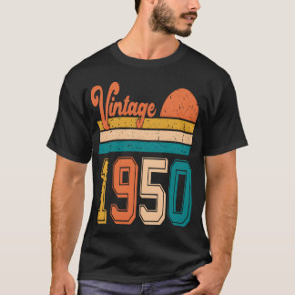 T-shirt Vintage 1950 birthday gift girl