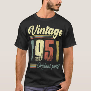 T-shirt Vintage 1951 Vintage 1951 Pièces originales