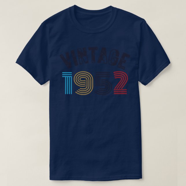 T-shirt Vintage 1952 1 (Design devant)