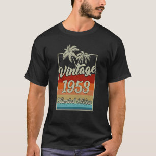 T-shirt Vintage 1953 70 ans 70e anniversaire 2