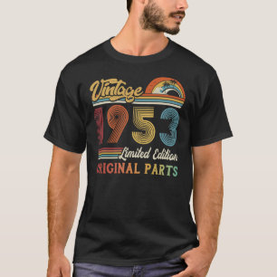 T-shirt Vintage 1953 Édition Limitée Pièces originales