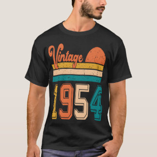 T-shirt Vintage 1954 birthday gift vintage