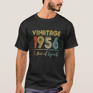 T-shirt Vintage 1956 65e anniversaire Idées Cadeaux Lui